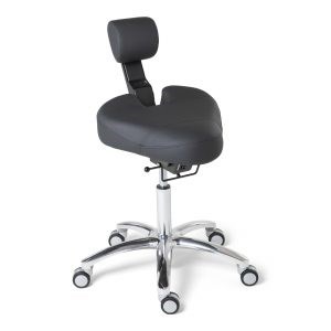 WERKSTOEL BACK-Q DYNAMIC KLEUR ZWART
